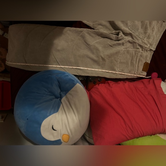 Levis Corduroy beige high waisted pant Size US30 - Picture 3 of 5